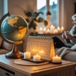 Sådan skaber du hygge i hjemmet med globusser og kalenderstage til hjemmet